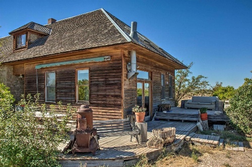 Converted Historic Schoolhouse with Hot Tub and Views! image 14